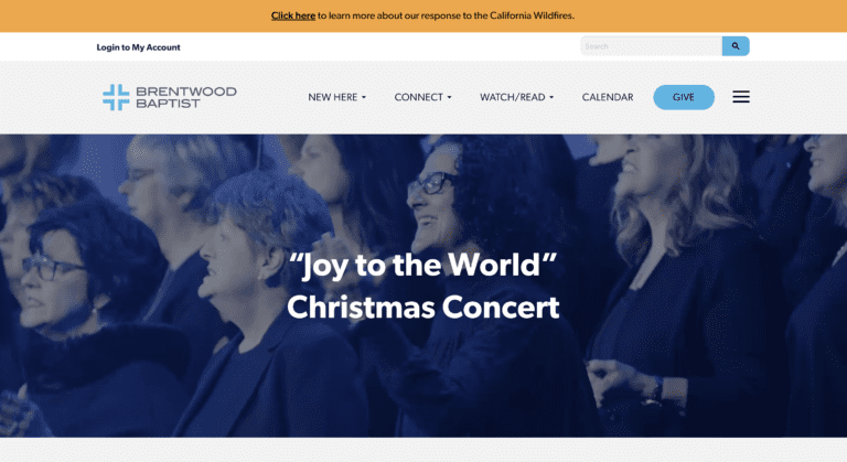 Brentwood Baptist Website Management